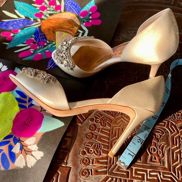 Badgley Mischka Embellished Stiletto S7 - Picture 8 of 8